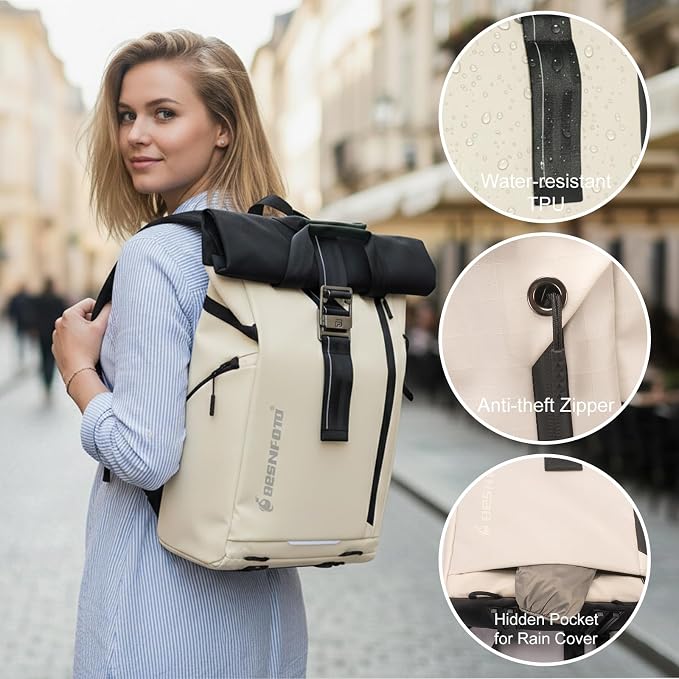 Besnfoto Camera Backpack, Waterproof Travel Camera Bag - Image 3