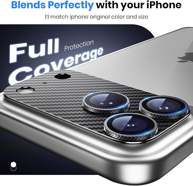Hoerrye for iPhone 17 Pro Max Camera Lens Protector - Image 2