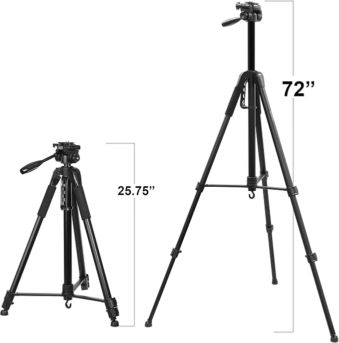 Ravelli APLT6M 72" Light Weight Aluminum Tripod/Monopod, - Image 2