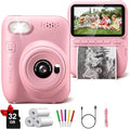 Instant Print Camera for Kids, 3.0" HD 32MP Kids Camera 1080P by Gofunly
