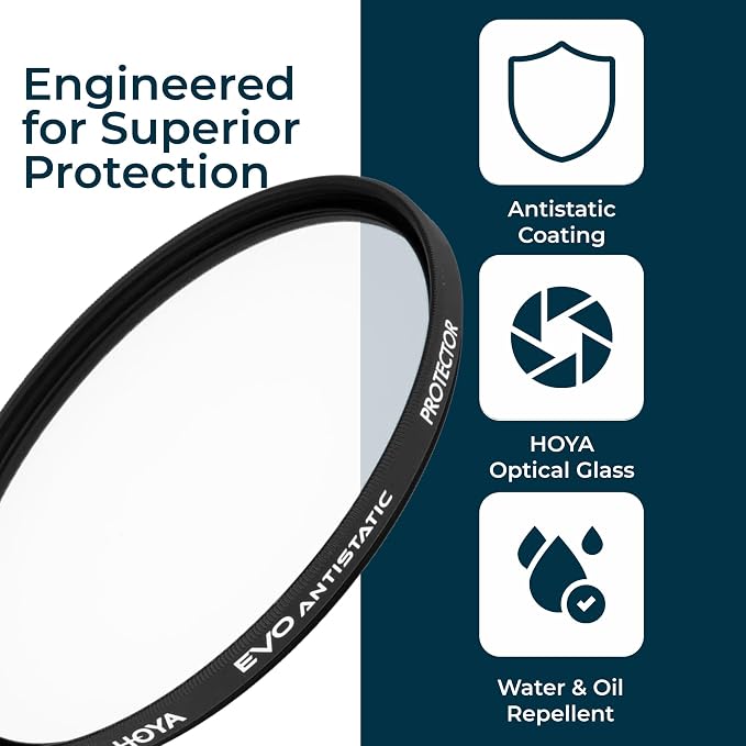 Hoya EVO Antistatic 105 mm Lens Filter — Premium Optical Glass w/ 16-Layer SMC - Image 6