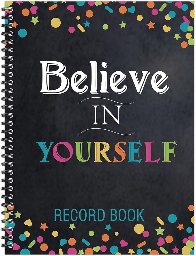 Faccito 8.3'' x 11'' Teacher Record Book 2025 Grade Book Undated Attendance by Faccito