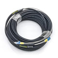 10Gtek 40 Meter LC to LC Outdoor Armored Fiber Patch Cable, Single Mode Duplex by 10Gtek