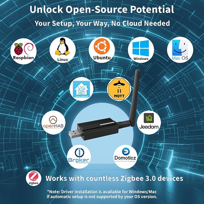 Zigbee 3.0 USB Dongle Plus-E | Universal Zigbee Coordinator, EFR32MG21 Chip | - Image 6