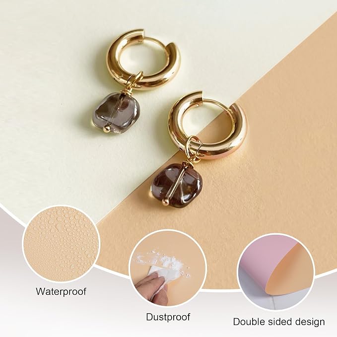 Meking 9PCS 16Patterns Product Photography Backdrops, Photo Background Flat Lay - Image 6