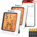 TempPro Hygrometer Thermometer for House, Backlit Humidity Meter Temperature by TempPro