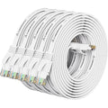 Cat 6 Ethernet Cable 7 ft Flat Internet Network Cables by CableGeeker