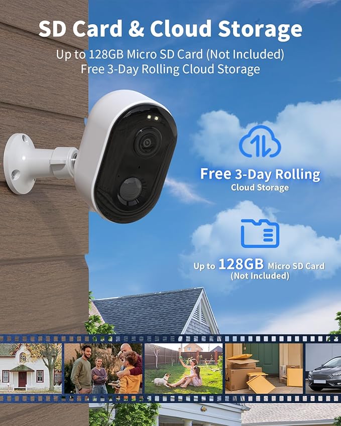 Armorcope Security Cameras Wireless Outdoor, Battery Powered 2k Color Night - Image 6