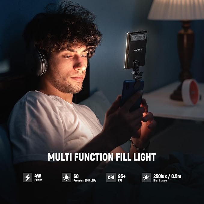 NEEWER Basics NL-60AI Selfie Light - Image 4