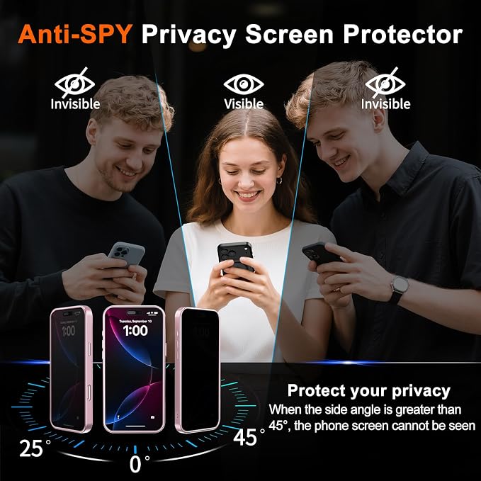 for iPhone 14 Plus Case with Privacy Screen Protector and Camera Protection - Image 7