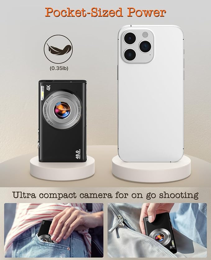 Digital Camera, 4K Vlogging Camera - Image 7