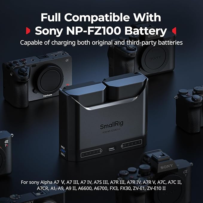 SMALLRIG NP-FZ100 Battery Charger - Image 3