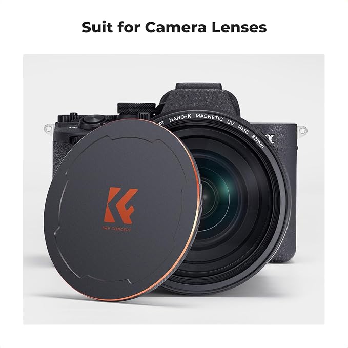 K&F CONCEPT 67mm Thread & Magnetic 2-in-1 Lens Filter Cap Only Compatible - Image 6