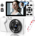 Digital Camera with Front Rear Lens, Autofocus 64MP 4K Camera by Unknown