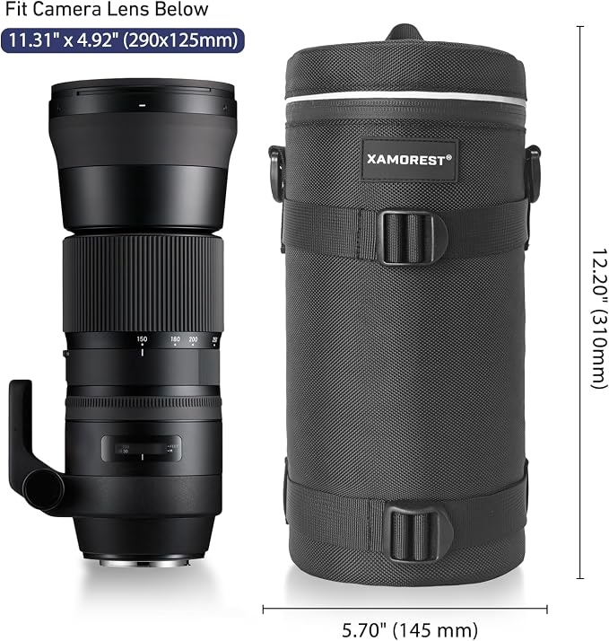 Camera Lens Case Lens Bag Compatible) - Image 2