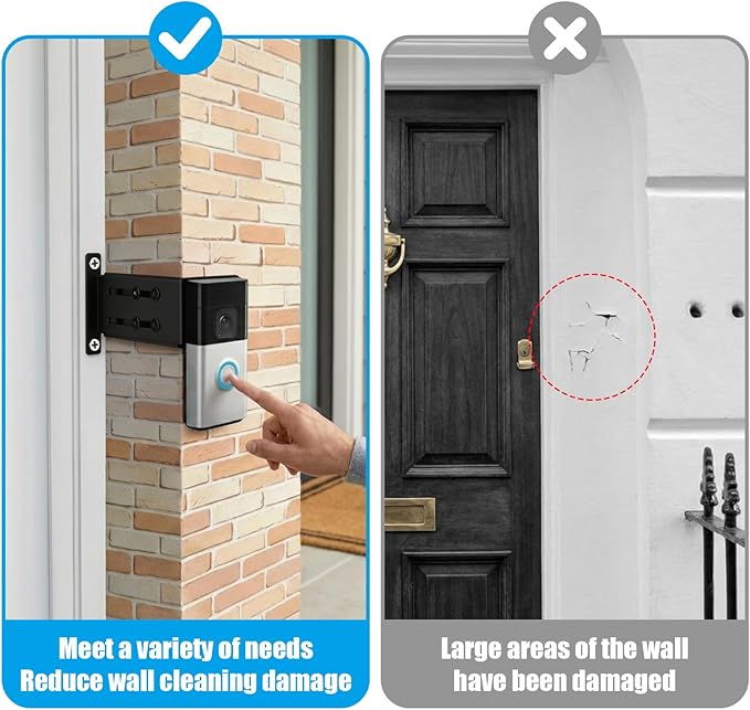 Novabright Aluminum Adjustable Doorbell Extender Compatible - Image 3