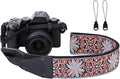 Camera Strap, Jacquard Weave 2" Shoulder Neck Straps by Dulphee