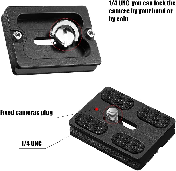 Frienda 2 Pieces Metal Quick Release Plate - Image 3