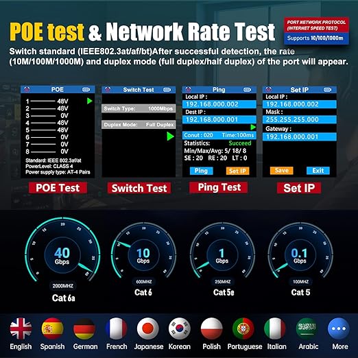 NF-8506 Network Cable Tester - Image 6