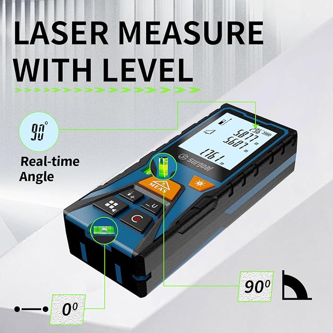 Laser Distance Meter Digital Laser Measuring Tool - Image 3