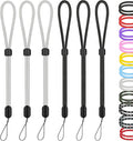 Hukado Hand Wrist Strap Lanyard, 6 Pack 8inch Adjustable Nylon Wristlet Straps by Hukado