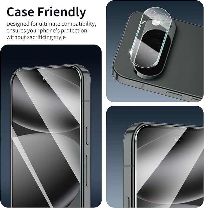 3+3+1-Pack, Screen Protector and Camera Lens Protector - Image 7