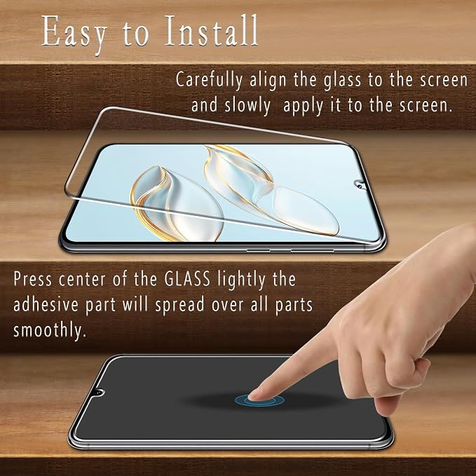2 Pack Screen Protector for Samsung Galaxy S23 Plus Tempered Glass - Image 4