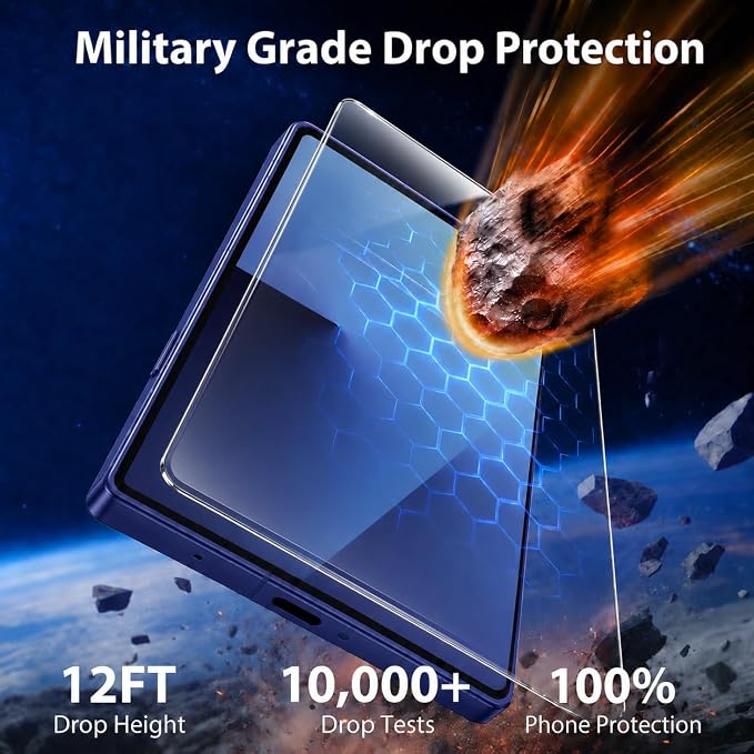 V-PORYADKU 3 Pack for Samsung Galaxy Z Fold 7 Screen Protector + 3 Pack Camera - Image 3