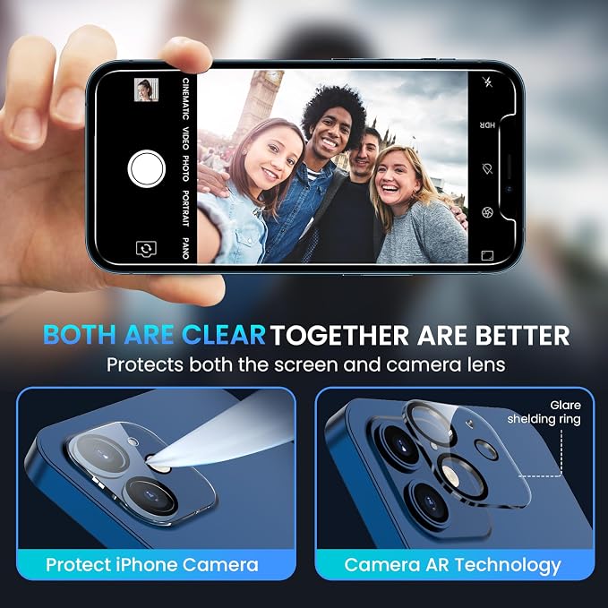 Fotbor for iPhone 12 Screen Protector - Image 3