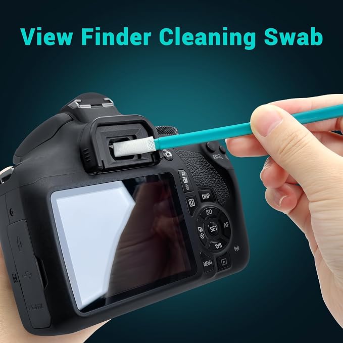 Aocii 20pcs Full Frame Camera Sensor Cleaning Kit, Lens Solution, 24mm Swab - Image 6