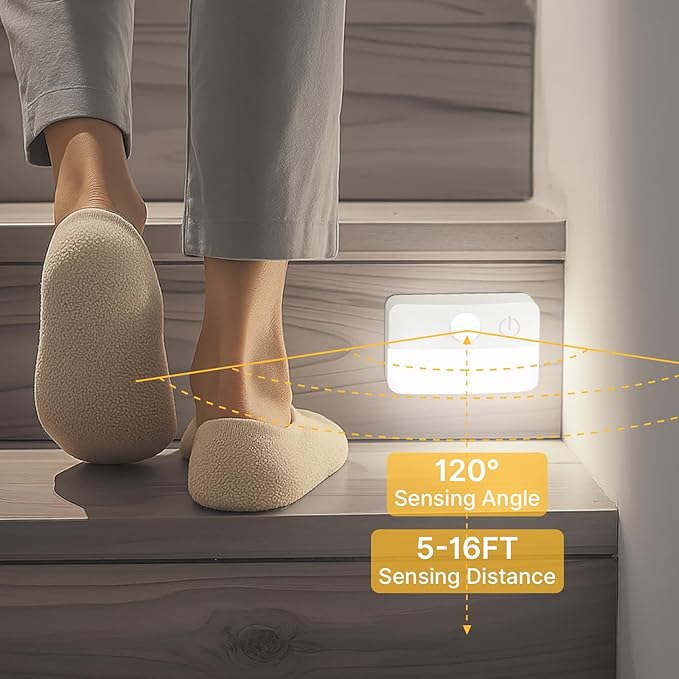 Guankai 16 Pack Motion Sensor Stair Lights - Image 4