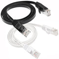 Ethernet Cable 3FT 2 Pack, Cat 6 LAN Cable Flat Net Cable Faster than Cat5e/Cat5 by DAYEDZ