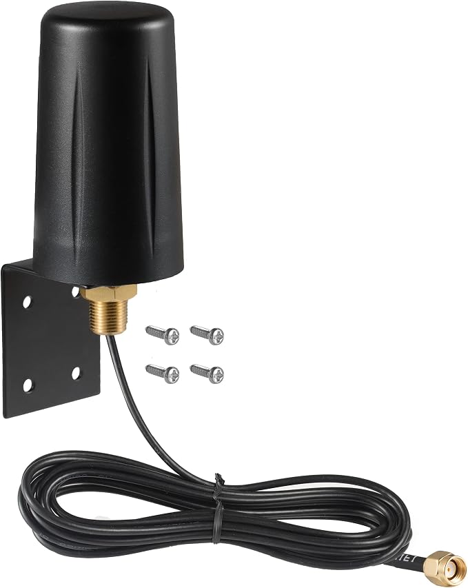 Outdoor 7dBi Dual Band 2.4GHz 5GHz 5.8GHz Long Range WiFi Booster Antenna by Eifagur-ConnectorTheWorld