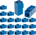 RJ45 Coupler Cat6 Keystone Jack 20-Pack, Female to Female UTP Inline Ethernet by VANDESAIL