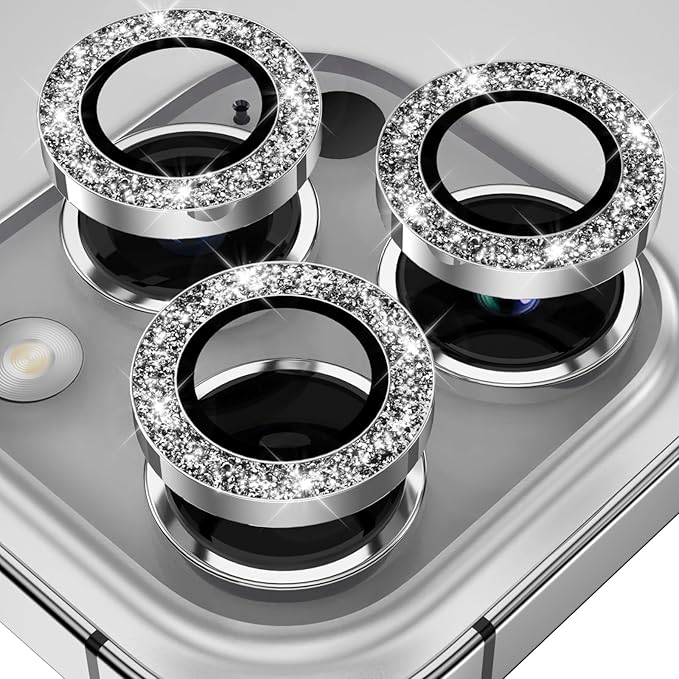 YWXTW Designed for iPhone 14 Pro/iPhone 14 Pro Max Camera Lens Protector Bling by YWXTW