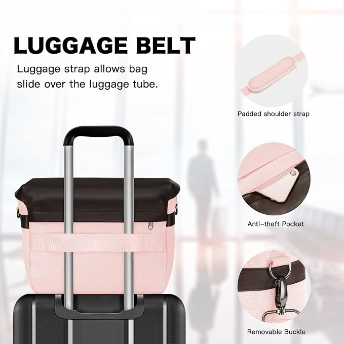 MOSISO Camera Case Crossbody Shoulder Messenger Bag, DSLR/SLR/Mirrorless - Image 5