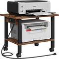 TUTOTAK 2 Tier Printer Stand, Rolling Printer Cart by ChoosetutotakFurnitureBuildYourCozyHome