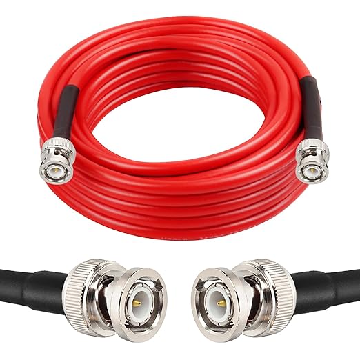 MOOKEERF BNC Male to Male Coaxial Cable by MOOKEERF