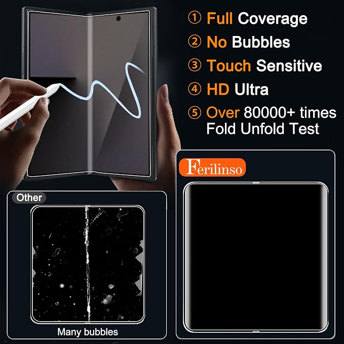 Ferilinso 3 Pack Inside Screen Protector - Image 2