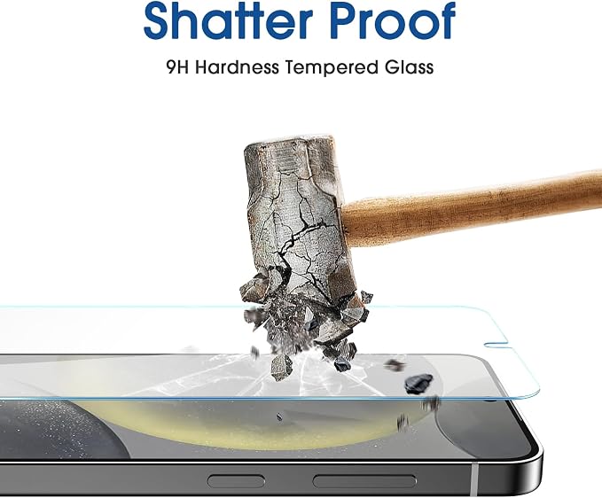 amFilm Auto-Alignment OneTouch for Samsung Galaxy S24 6.2" Screen Protector + - Image 7
