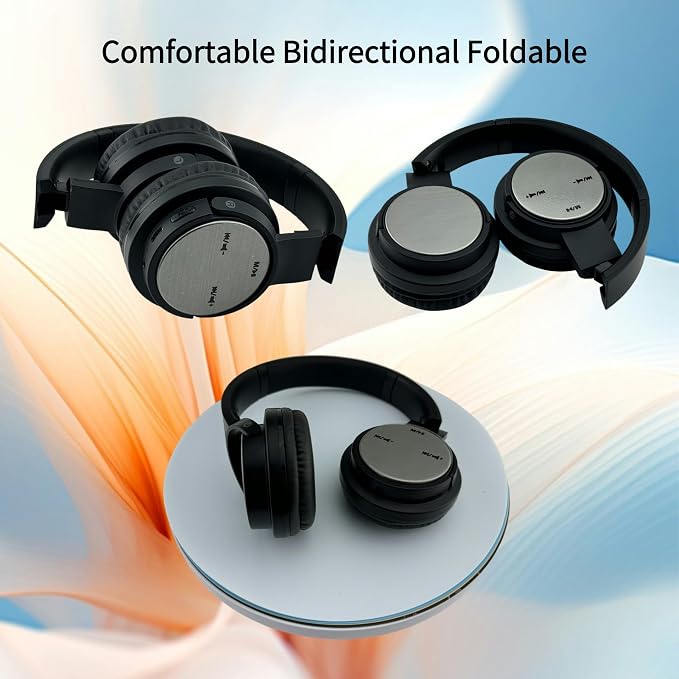Bluetooth Headphones with Case, Super Bass Wireless Headphone, Stereo Headset - Image 4