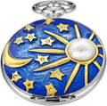Men's Pocket Watch, Arabic Digital Dial Pocket Watches by Whodoit