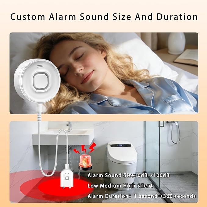 Water Alarm Leak Detector, Water Leak Detector - Image 3