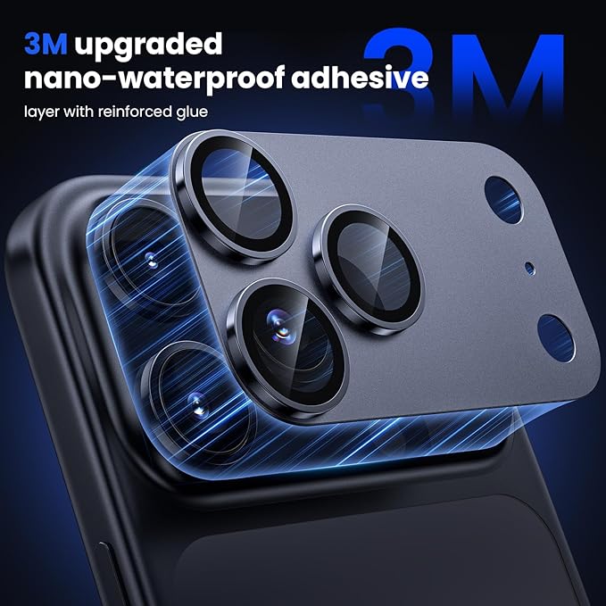 WSKEN for iPhone 17 Pro Camera Lens Protector - Image 3