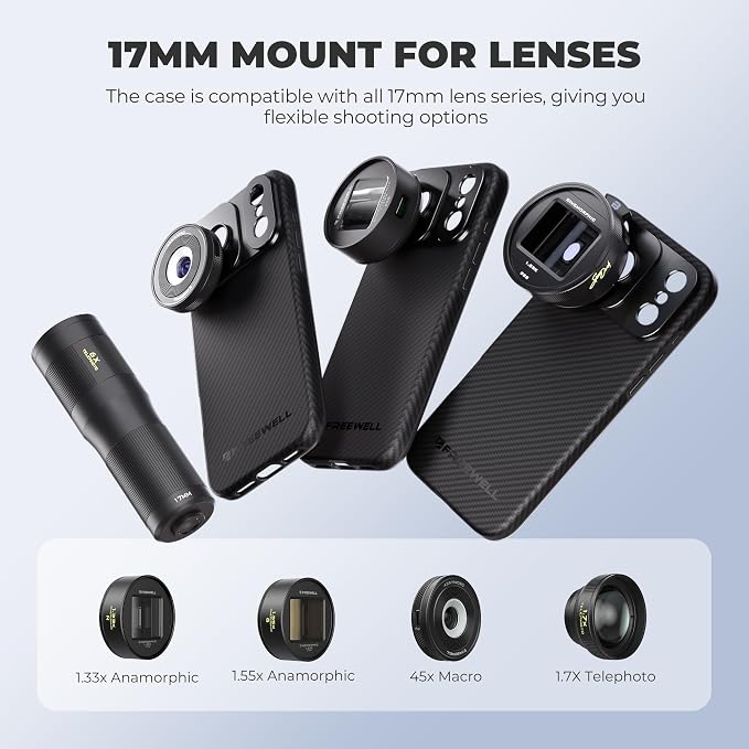 FREEWELL Pro Filmmaker Case for iPhone 17 Pro - Image 3