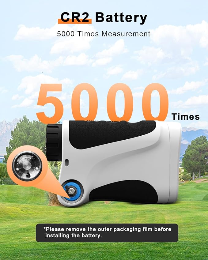 PEAKPULSE Golf Range Finder 650 Yards RangeFinder Golfing High Clarity Display - Image 7