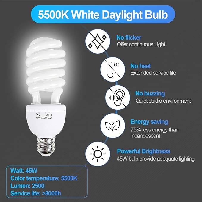 EMART Photography Lighting Kit - Image 3