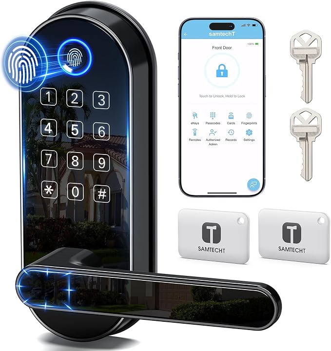 Bluetooth Fingerprint Smart Lock by SamtechT