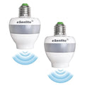 eLEDing Motion Sensor Retrofit Light Socket Adapter – Radar Motion Screw Base by EESGI