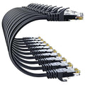 Cat 6 Ethernet Cable 0.5FT 10Pack, Cat6 Ethernet Patch Cable 10Gbps, High-Speed by 10Gsupxsel